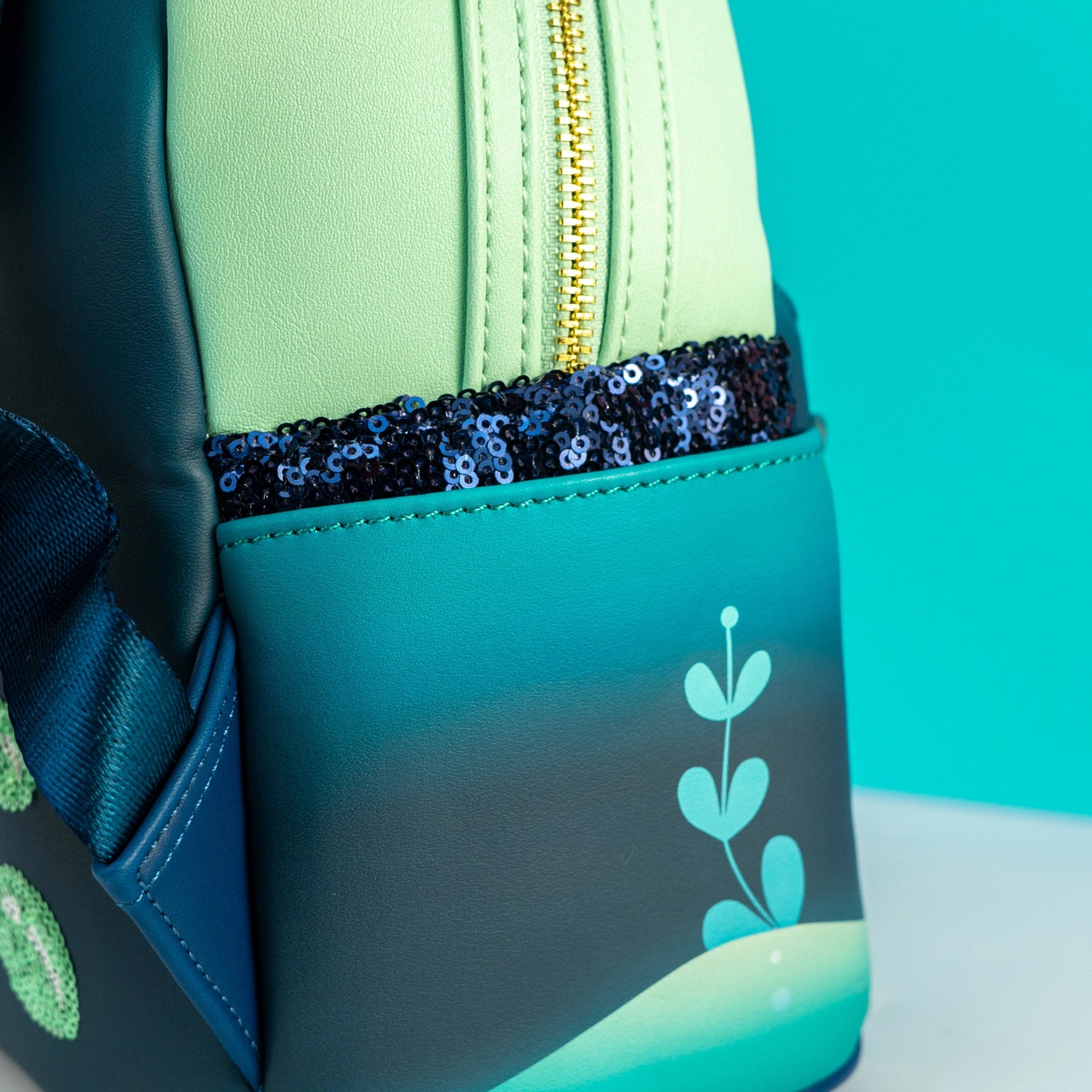 Loungefly x Disney The Little Mermaid Flounder and Sebastian Mini Backpack