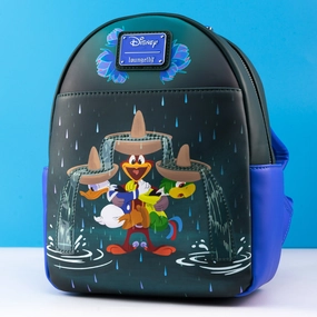 Loungefly x Disney The Three Caballeros Water Fountain Mini Backpack