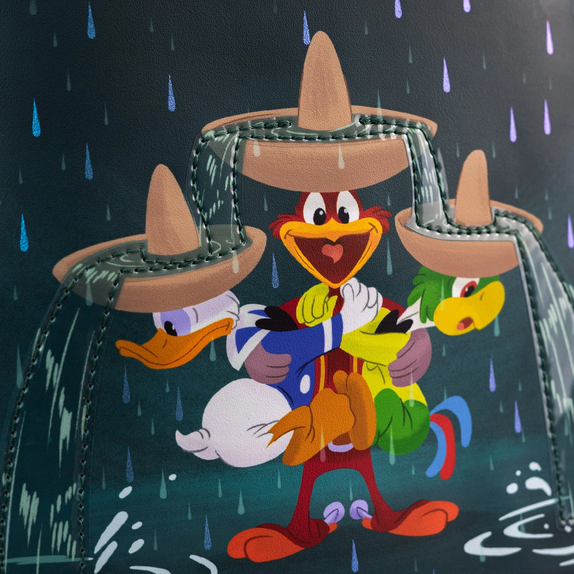 Loungefly x Disney The Three Caballeros Water Fountain Mini Backpack