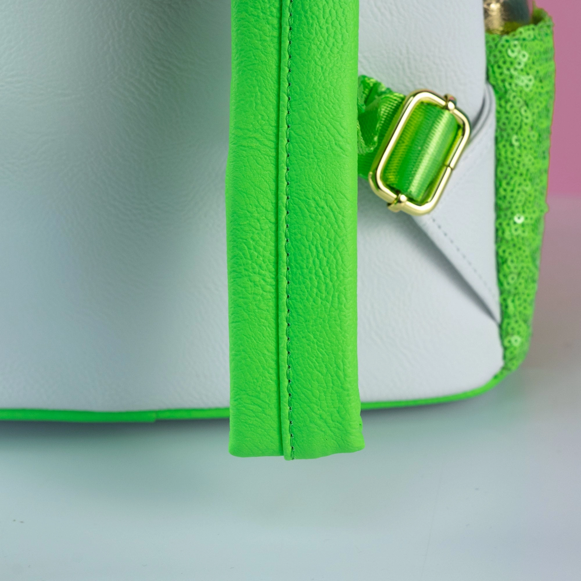 Loungefly x Disney Tinkerbell Green Sequin Mini Backpack