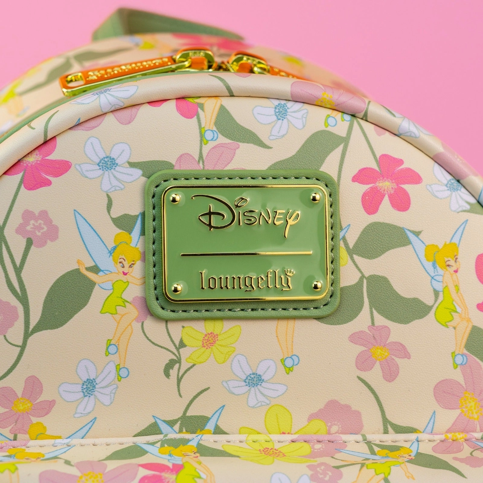 Loungefly x Disney Tinkerbell Pastel Flowers AOP Mini Backpack