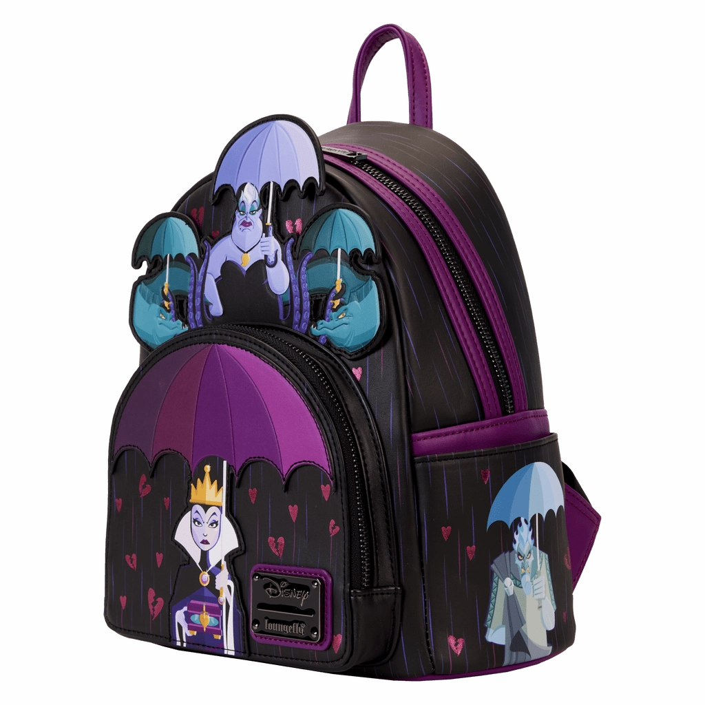 Loungefly X Disney Villains Curse Your Hearts Mini Backpack