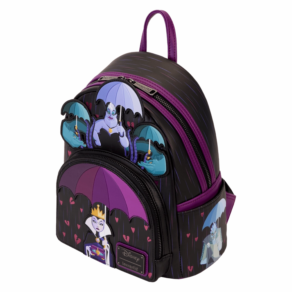 Loungefly X Disney Villains Curse Your Hearts Mini Backpack