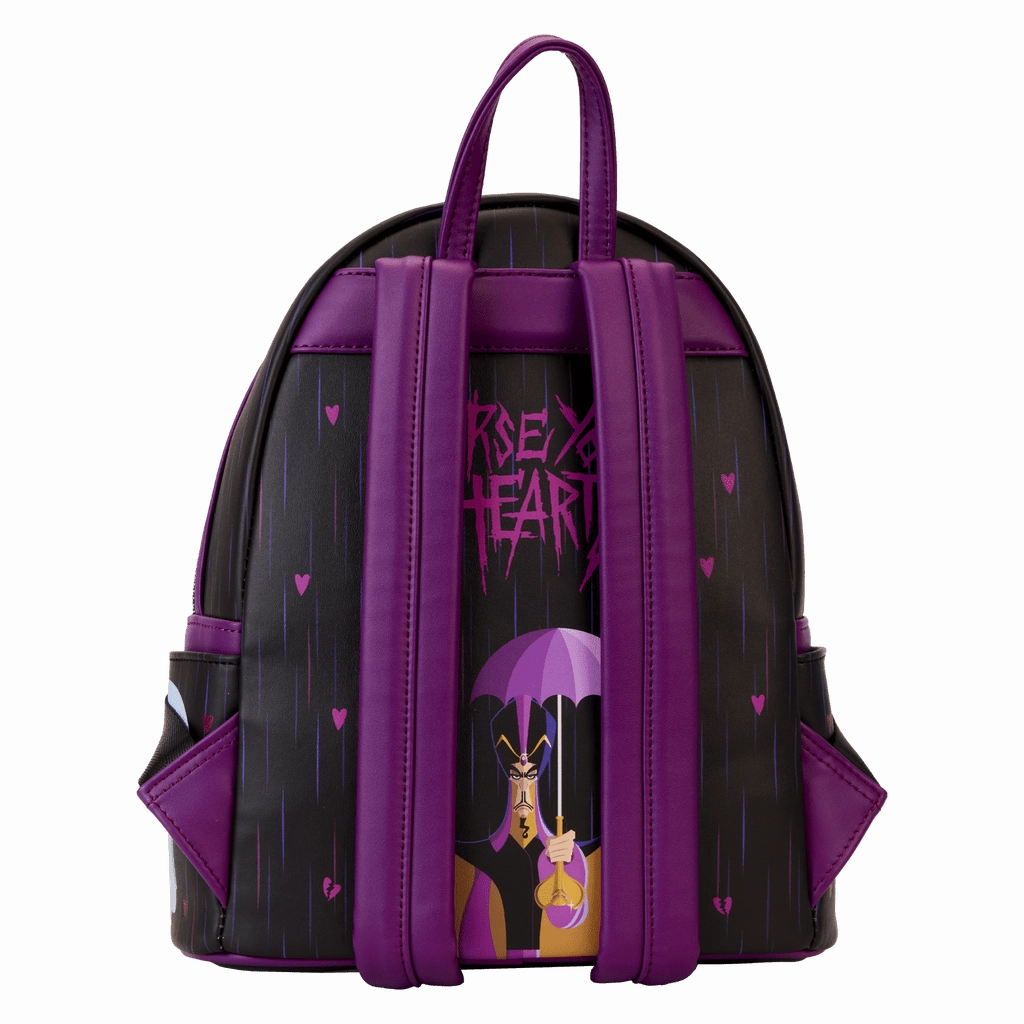 Loungefly X Disney Villains Curse Your Hearts Mini Backpack