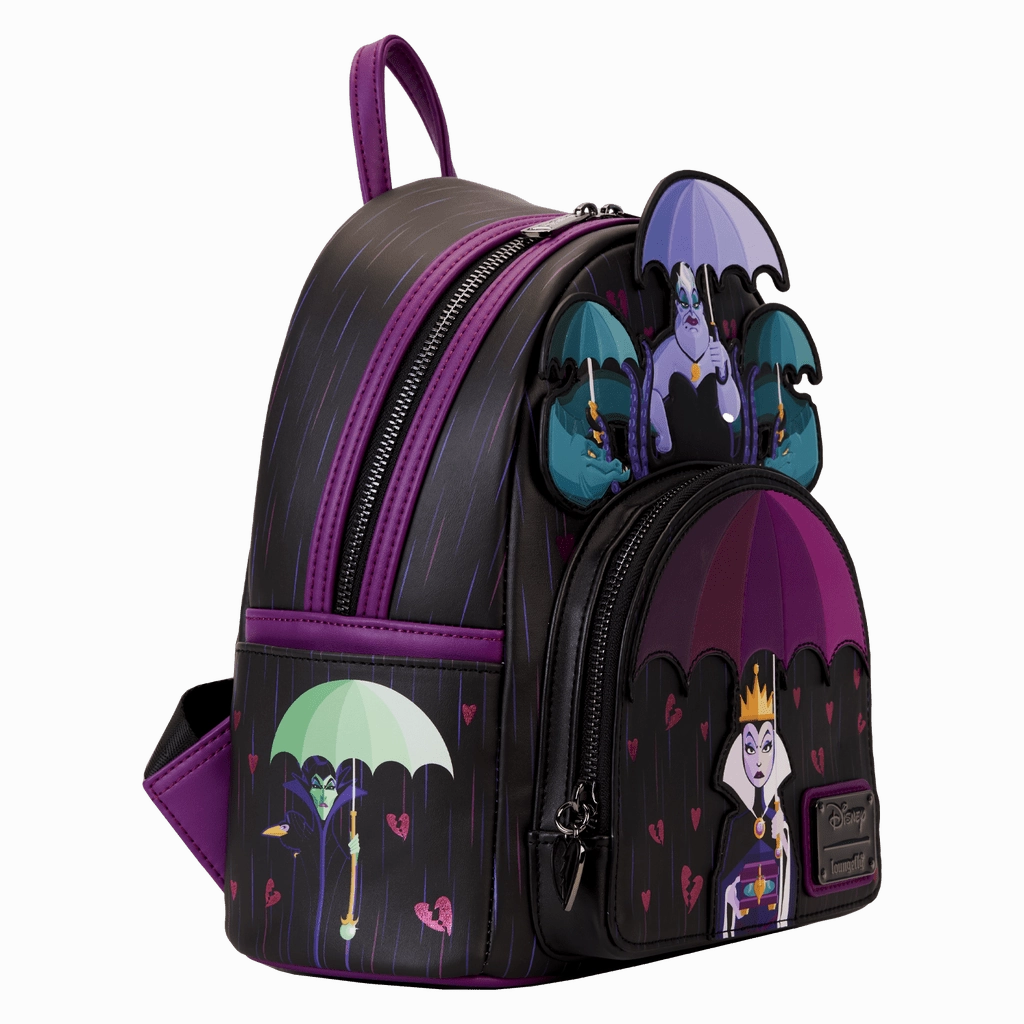 Loungefly X Disney Villains Curse Your Hearts Mini Backpack