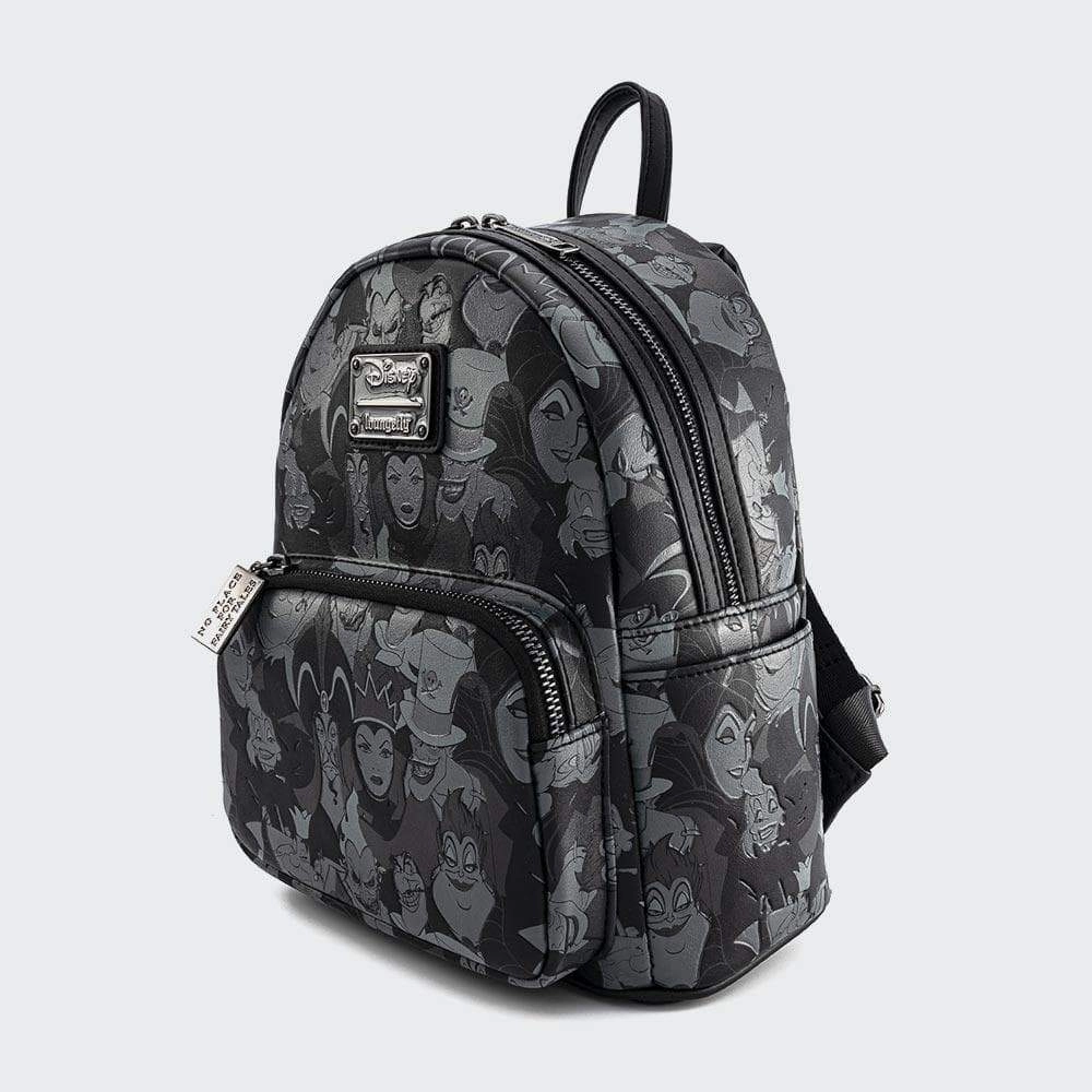 Loungefly x Disney Villains Debossed Loungefly Mini Backpack