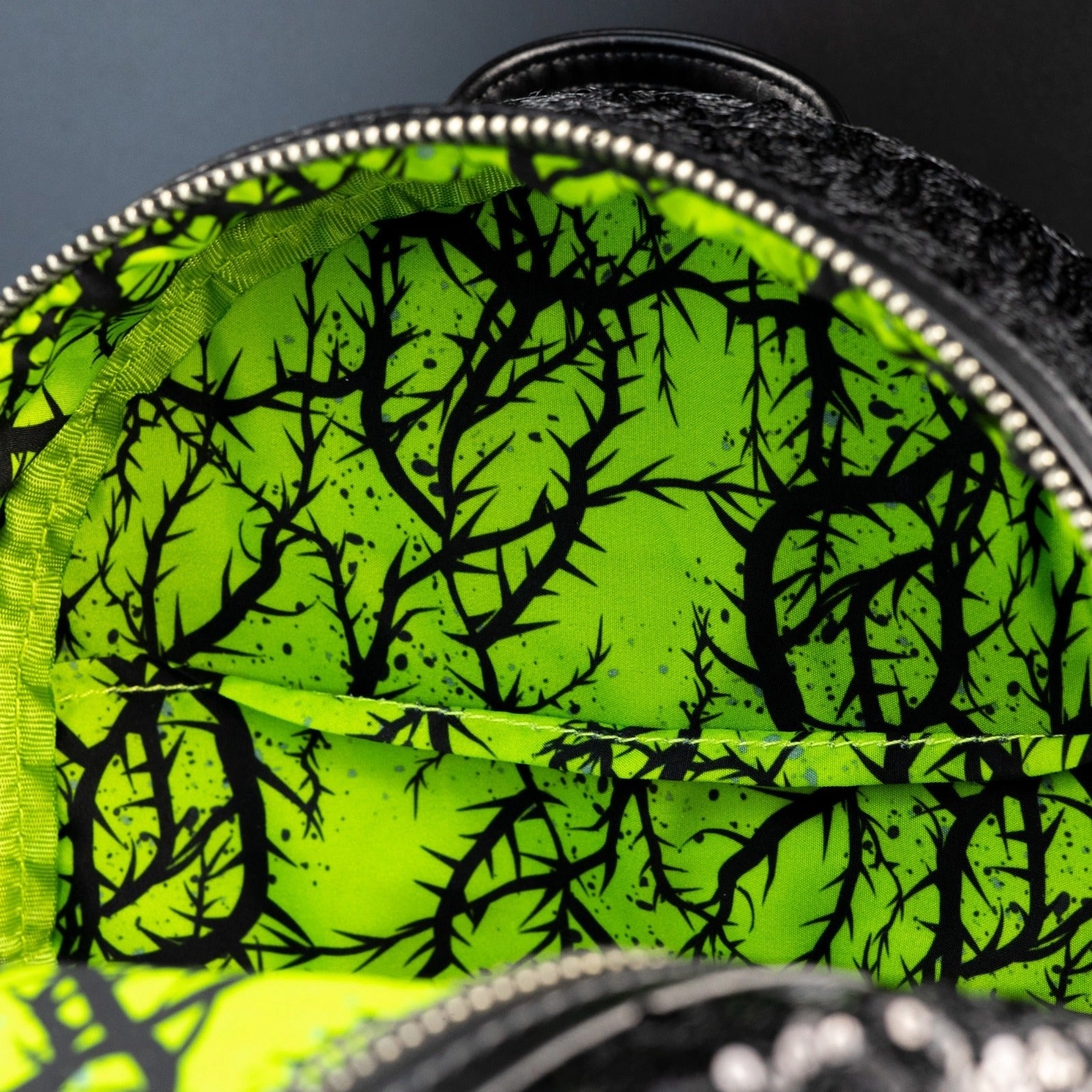 Loungefly x Disney Villains Maleficent Dragon Sequin Globe Mini Backpack