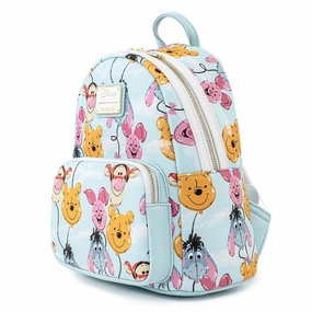 Loungefly x Disney Winnie the Pooh Balloon Friends Mini Backpack