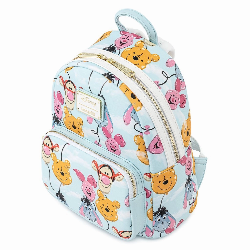 Loungefly x Disney Winnie the Pooh Balloon Friends Mini Backpack