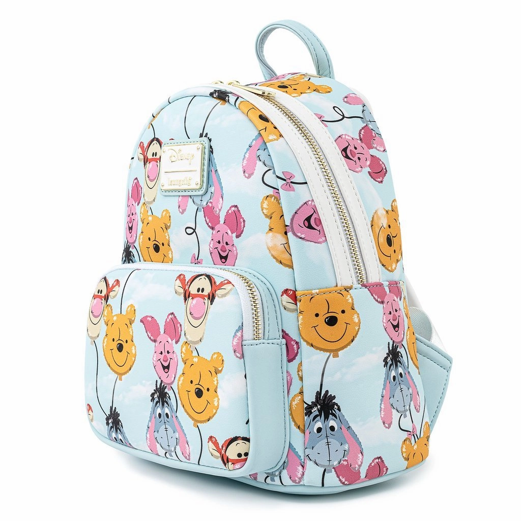 Loungefly x Disney Winnie the Pooh Balloon Friends Mini Backpack