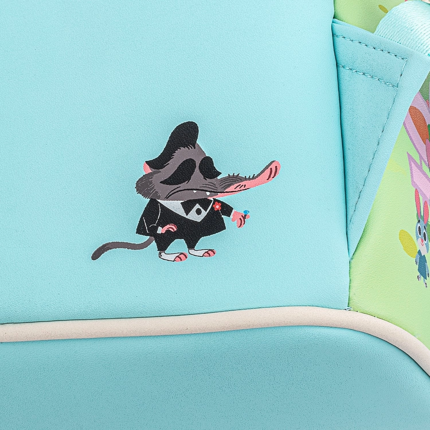 Loungefly x Disney Zootopia Chibi Group Mini Backpack