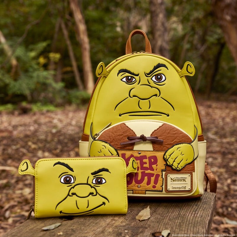 Loungefly x Dreamworks Shrek Keep Out Cosplay Mini Backpack