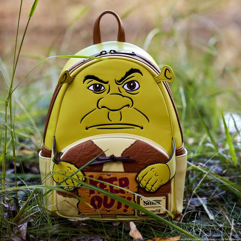 Loungefly x Dreamworks Shrek Keep Out Cosplay Mini Backpack