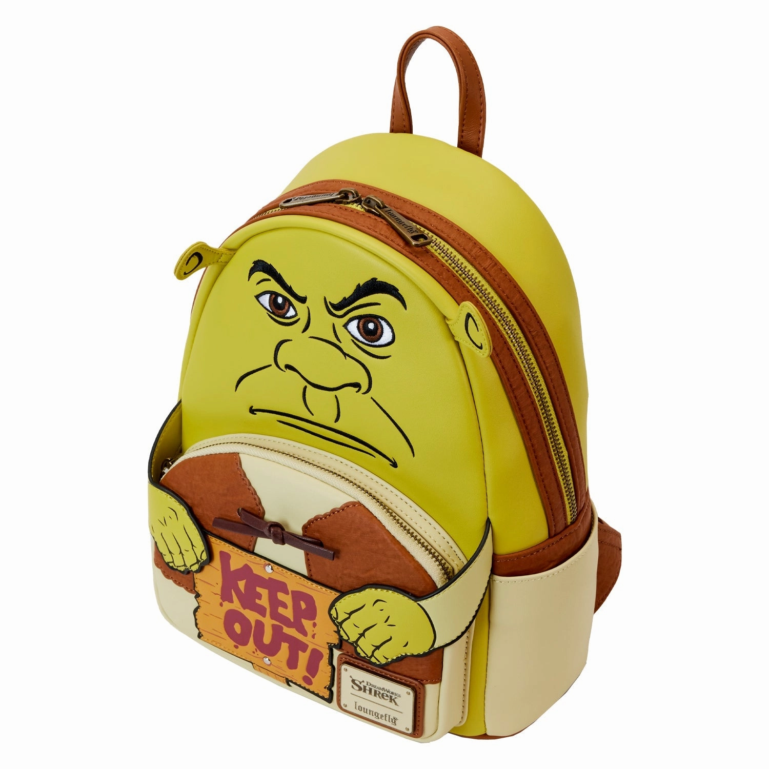 Loungefly x Dreamworks Shrek Keep Out Cosplay Mini Backpack