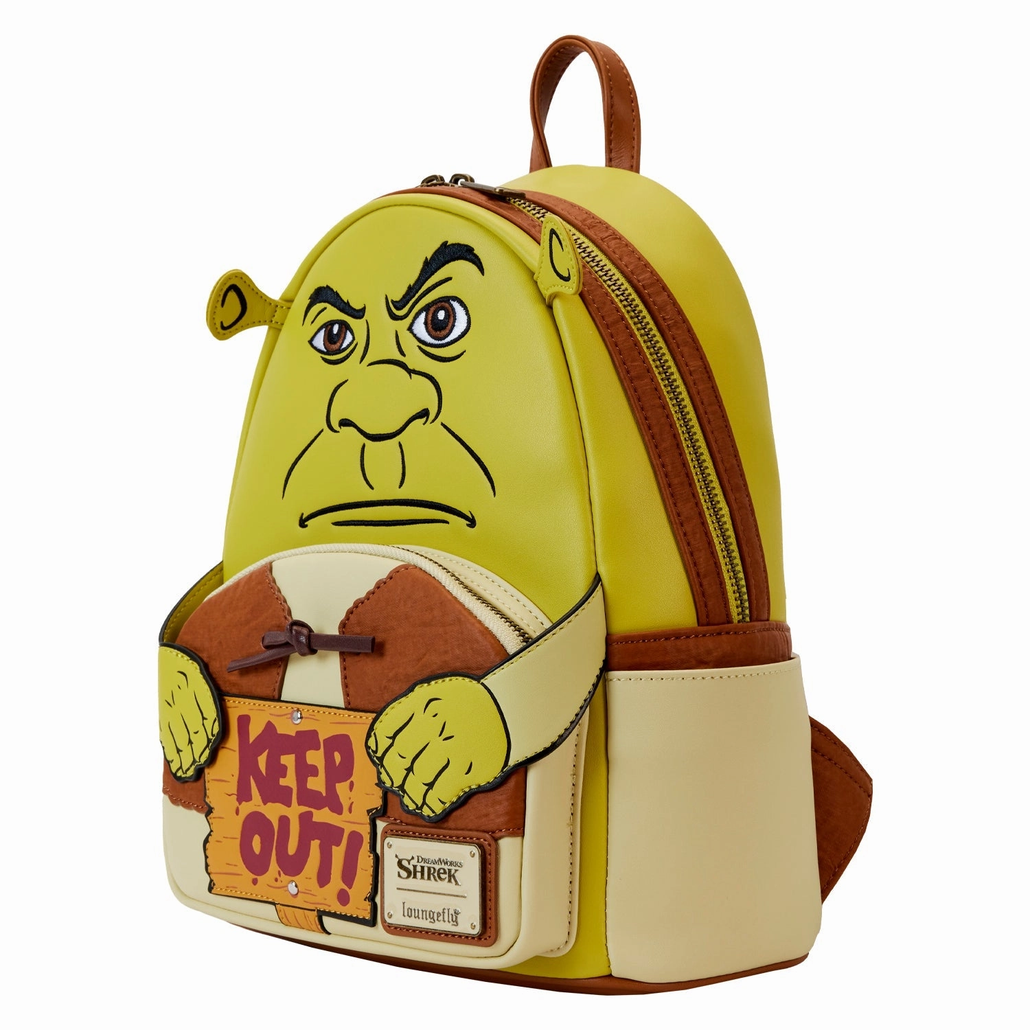 Loungefly x Dreamworks Shrek Keep Out Cosplay Mini Backpack
