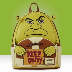 Loungefly x Dreamworks Shrek Keep Out Cosplay Mini Backpack