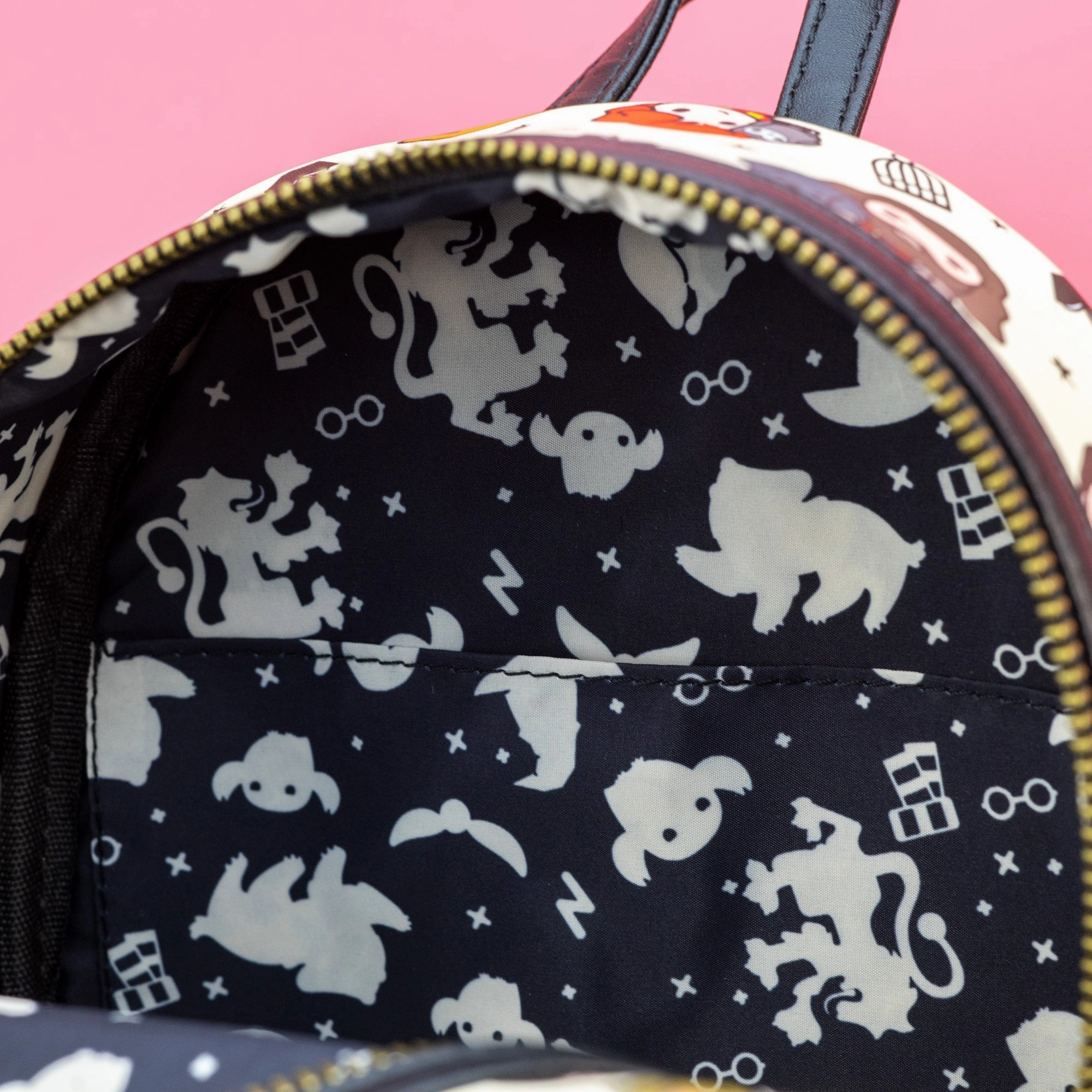 Loungefly x Harry Potter Character Chibi Print Mini Backpack