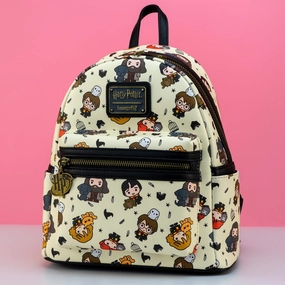 Loungefly x Harry Potter Character Chibi Print Mini Backpack