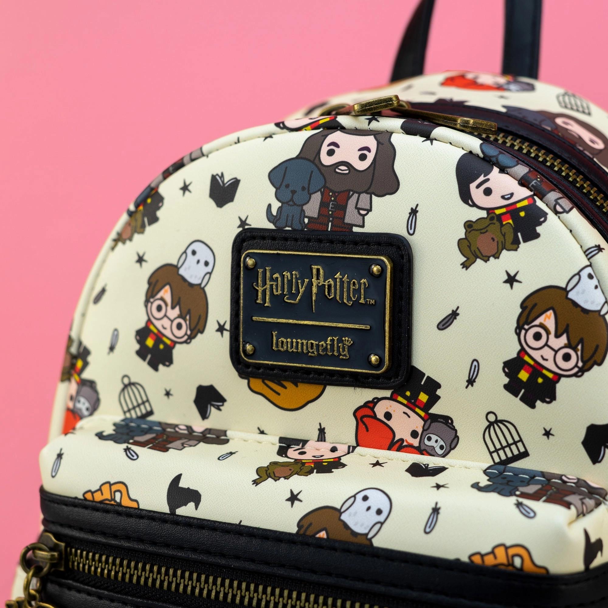 Loungefly x Harry Potter Character Chibi Print Mini Backpack