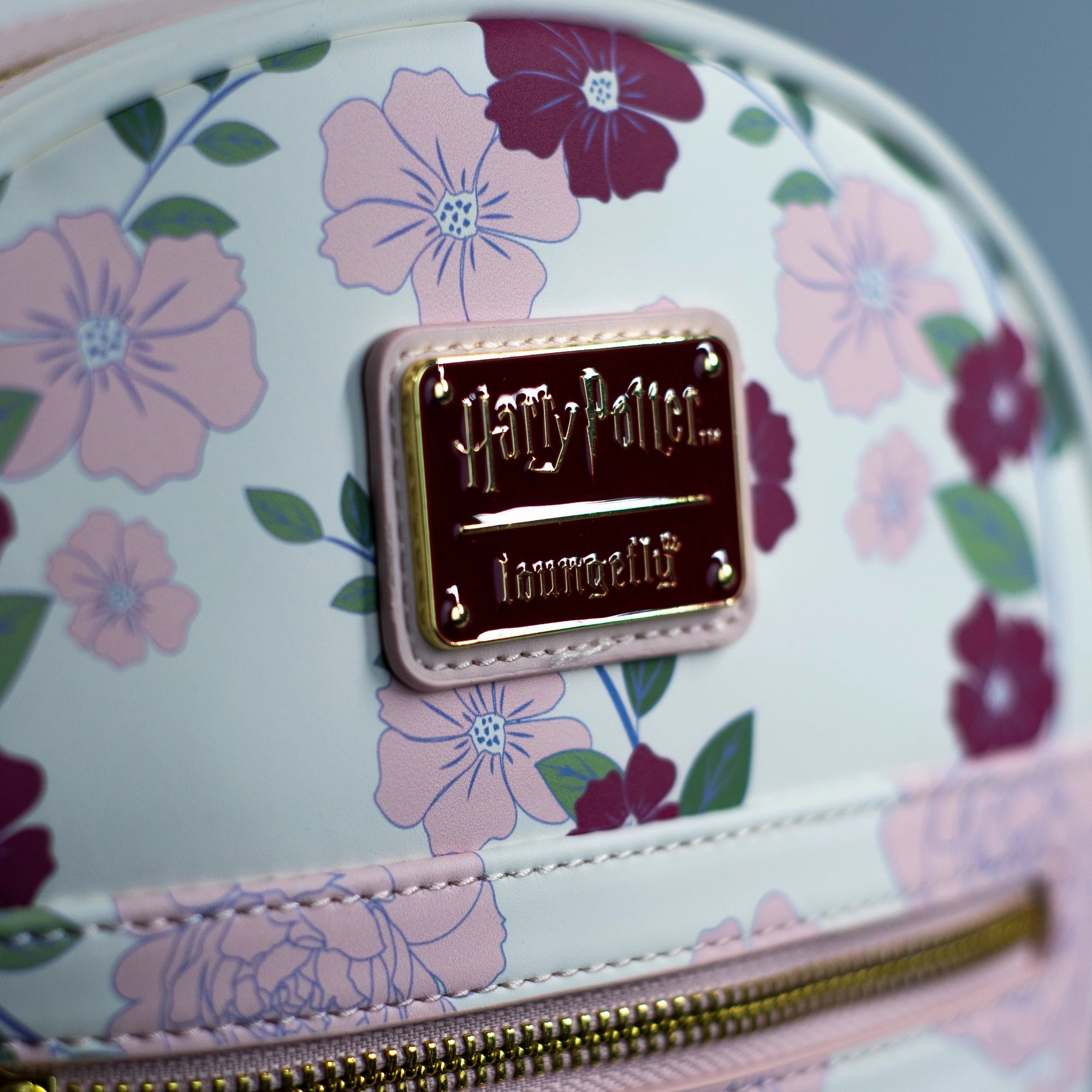 Loungefly x Harry Potter "Always" Doe Patronus Floral Mini Backpack