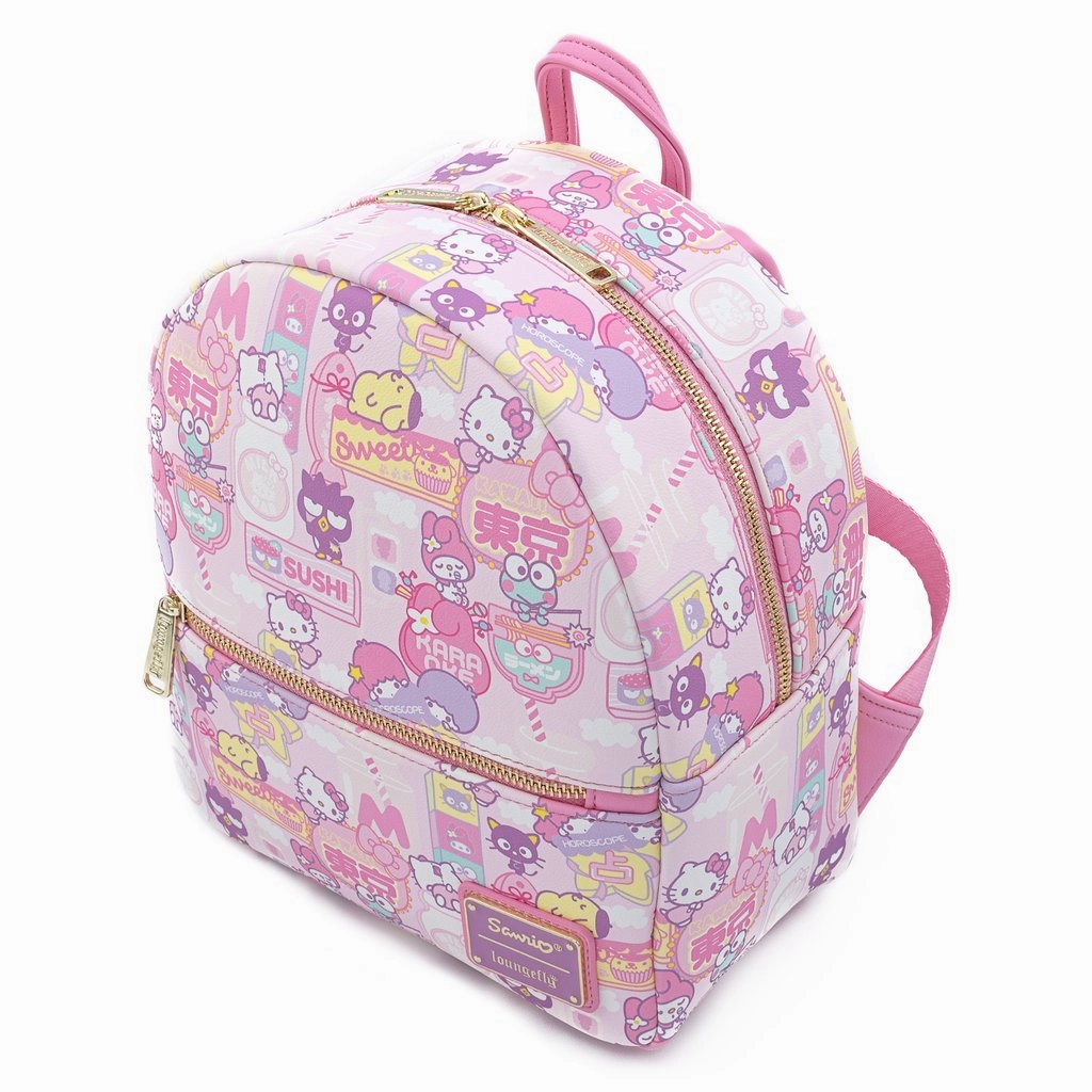 Loungefly X Hello Sanrio Kawaii Mini Backpack