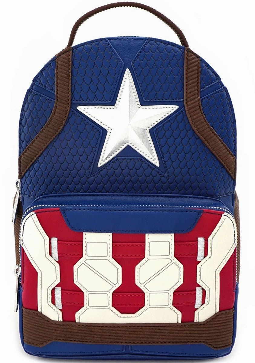 Loungefly x Marvel Captain America Endgame Hero Mini Backpack