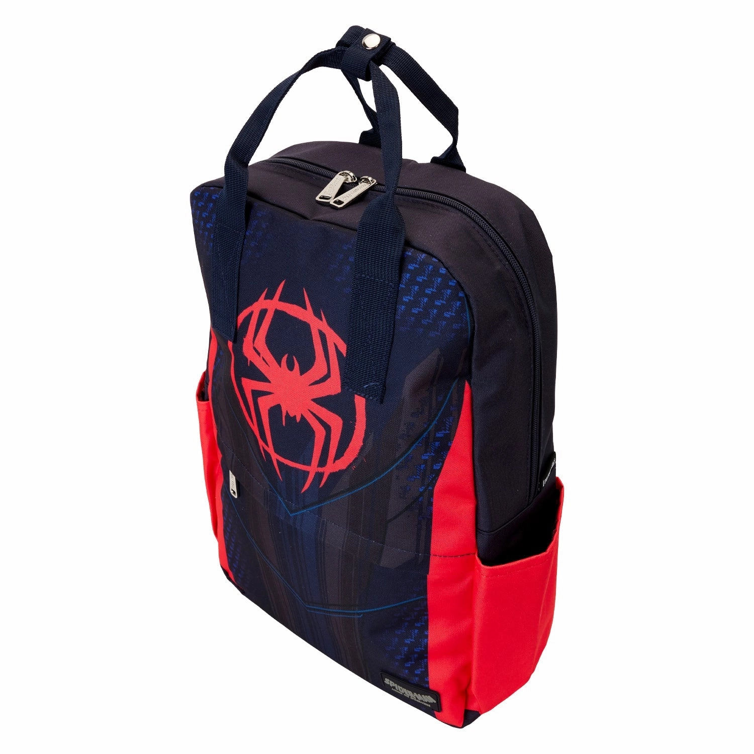 Loungefly x Marvel Spider-Verse Miles Morales Suit Full Size Nylon Backpack