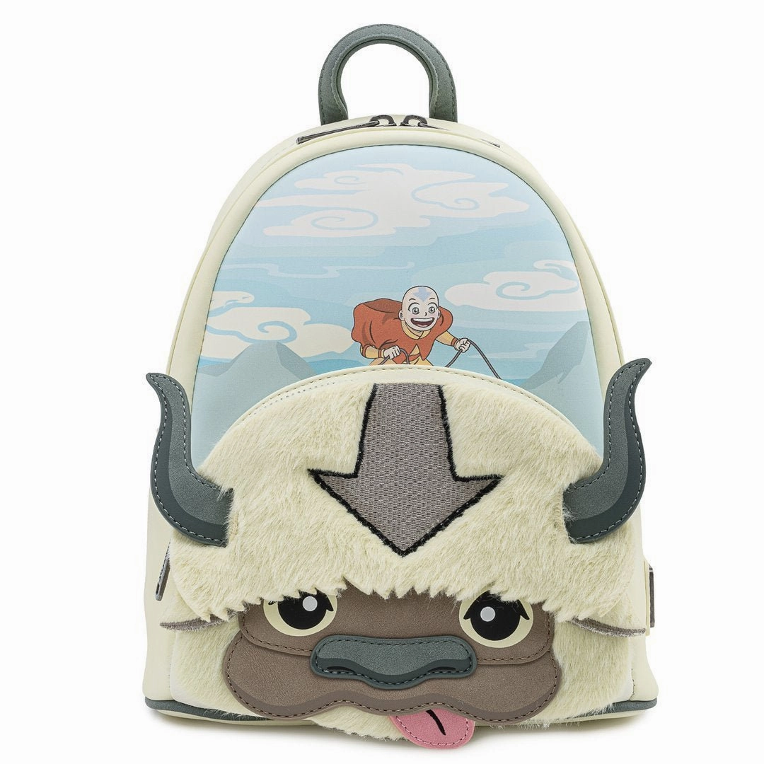 Loungefly x Nickelodeon Avatar Aang Appa Plush Mini Backpack