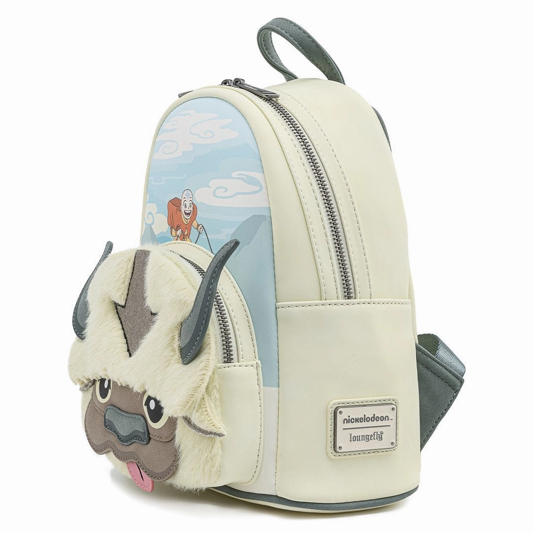 Loungefly x Nickelodeon Avatar Aang Appa Plush Mini Backpack