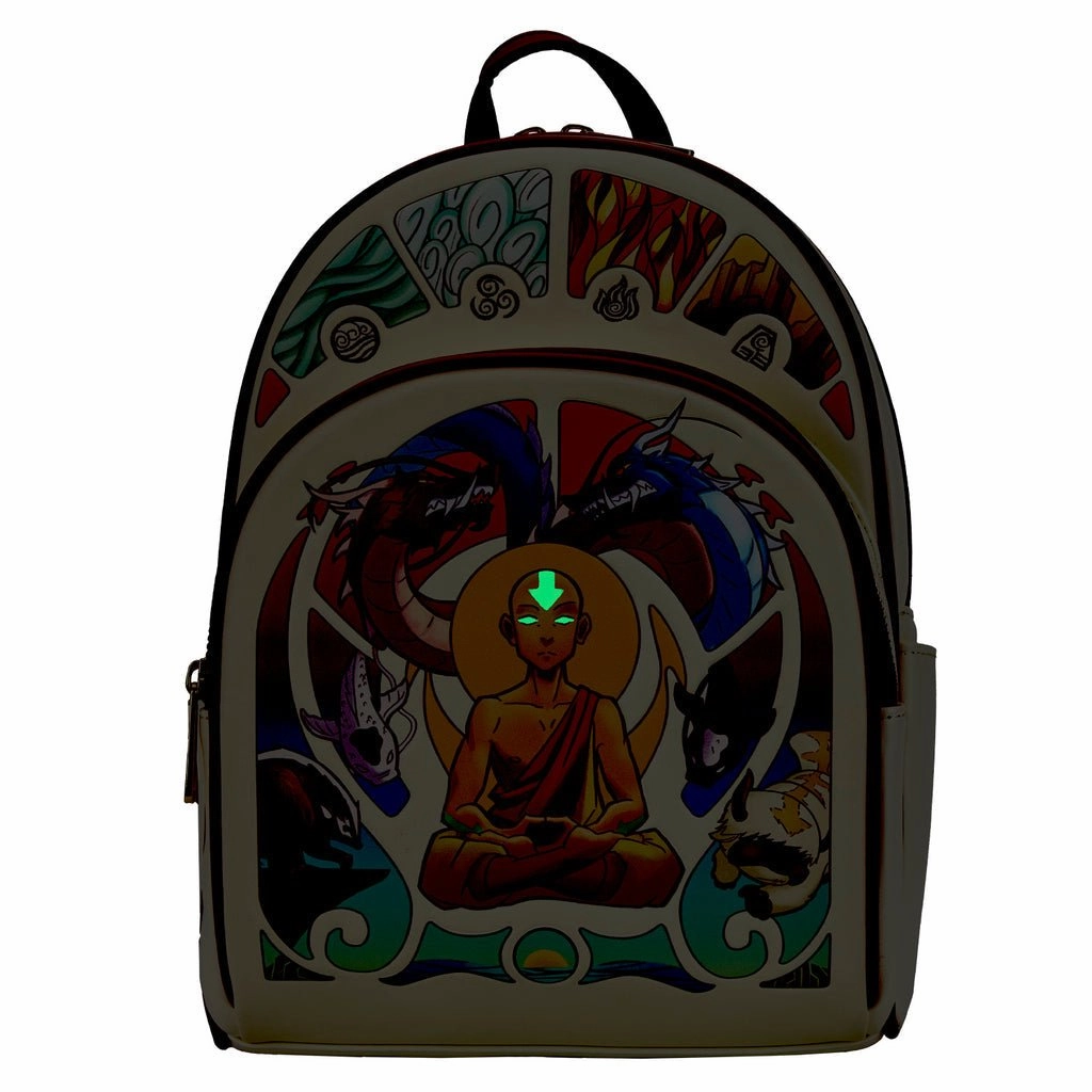 Loungefly x Nickelodeon Avatar Aang Glow in the Dark Mini Backpack