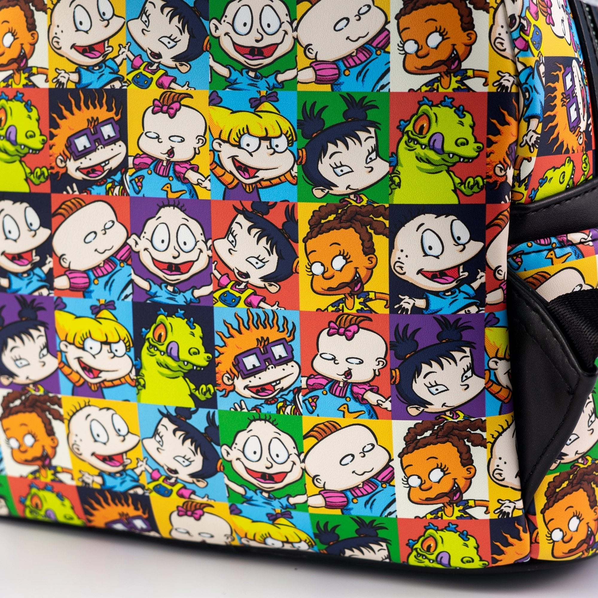 Loungefly x Nickelodeon Rugrats Character Tile Print Mini Backpack