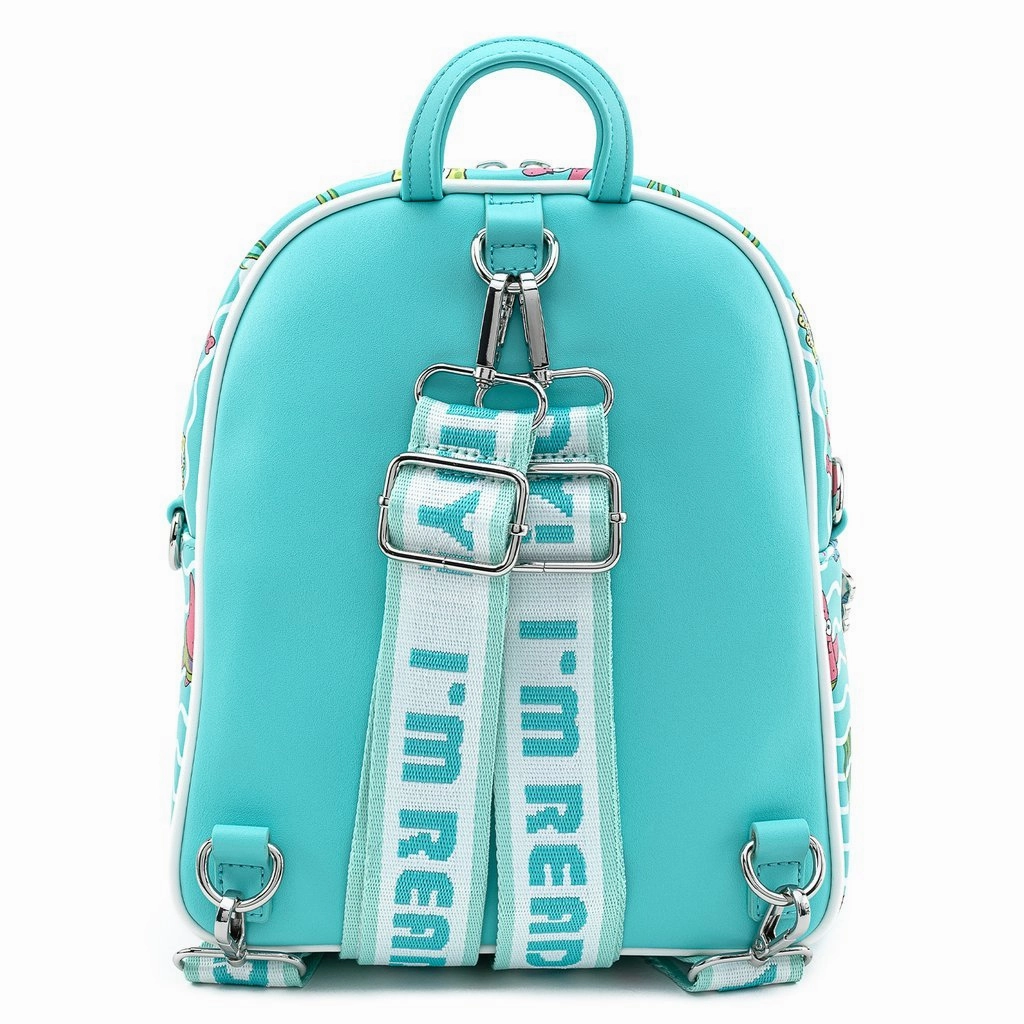Loungefly X Nickelodeon Spongebob Jelly Fishing Convertible Mini Backpack