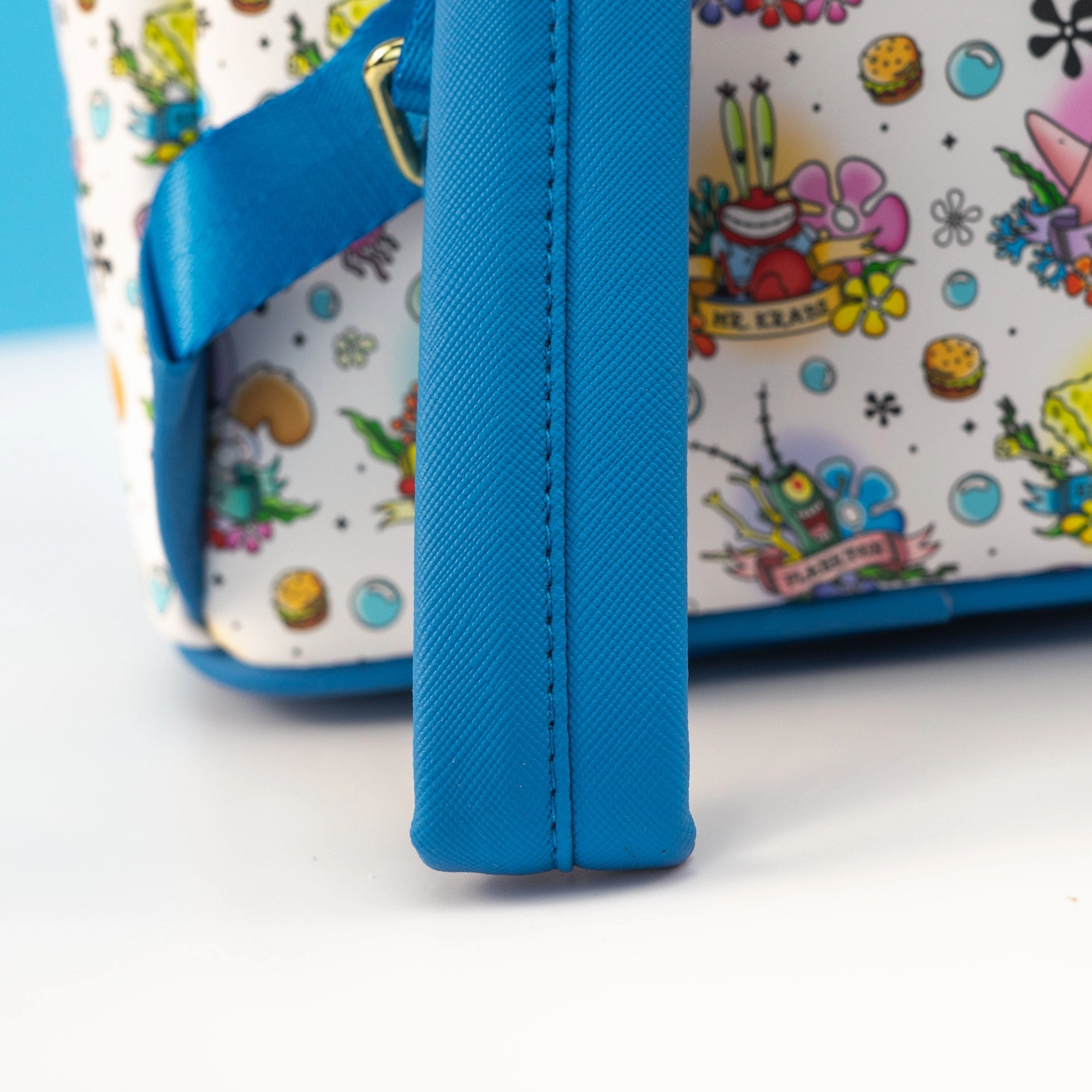 Loungefly x Nickelodeon Spongebob Squarepants Tattoo AOP Mini Backpack