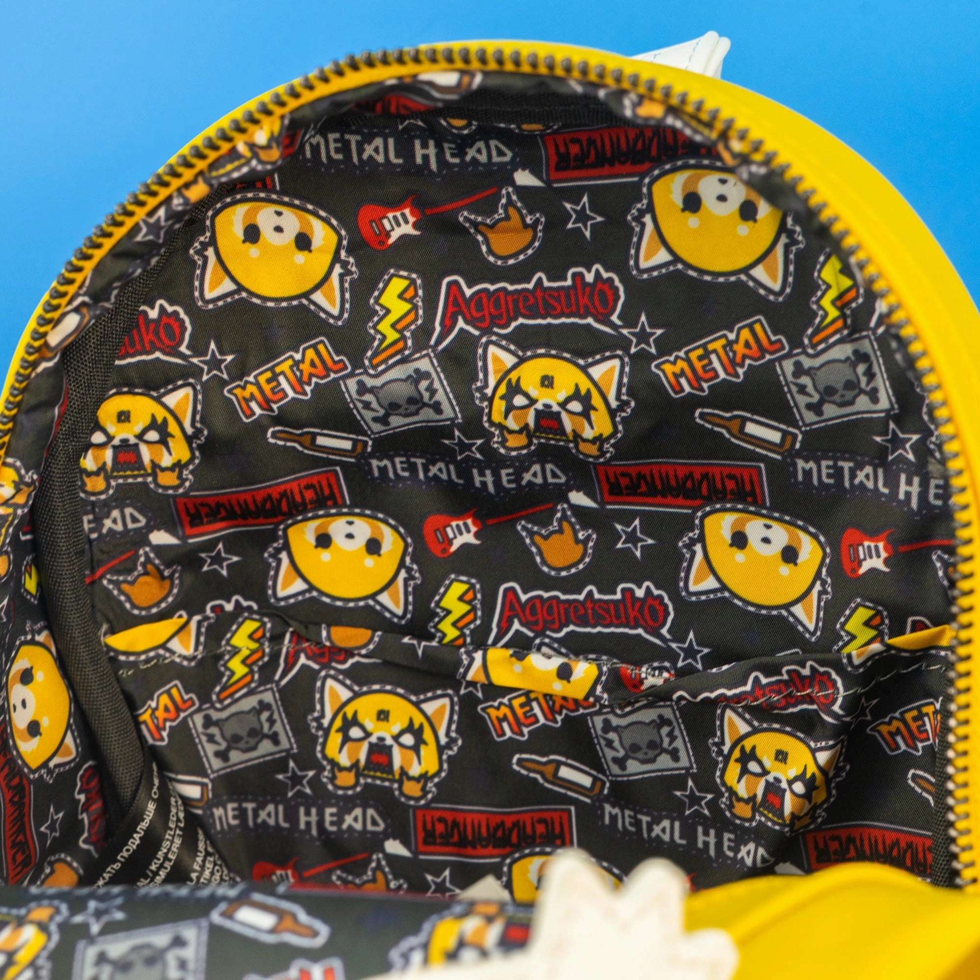 Loungefly x Sanrio Aggretsuko Two Face Cosplay Mini Backpack