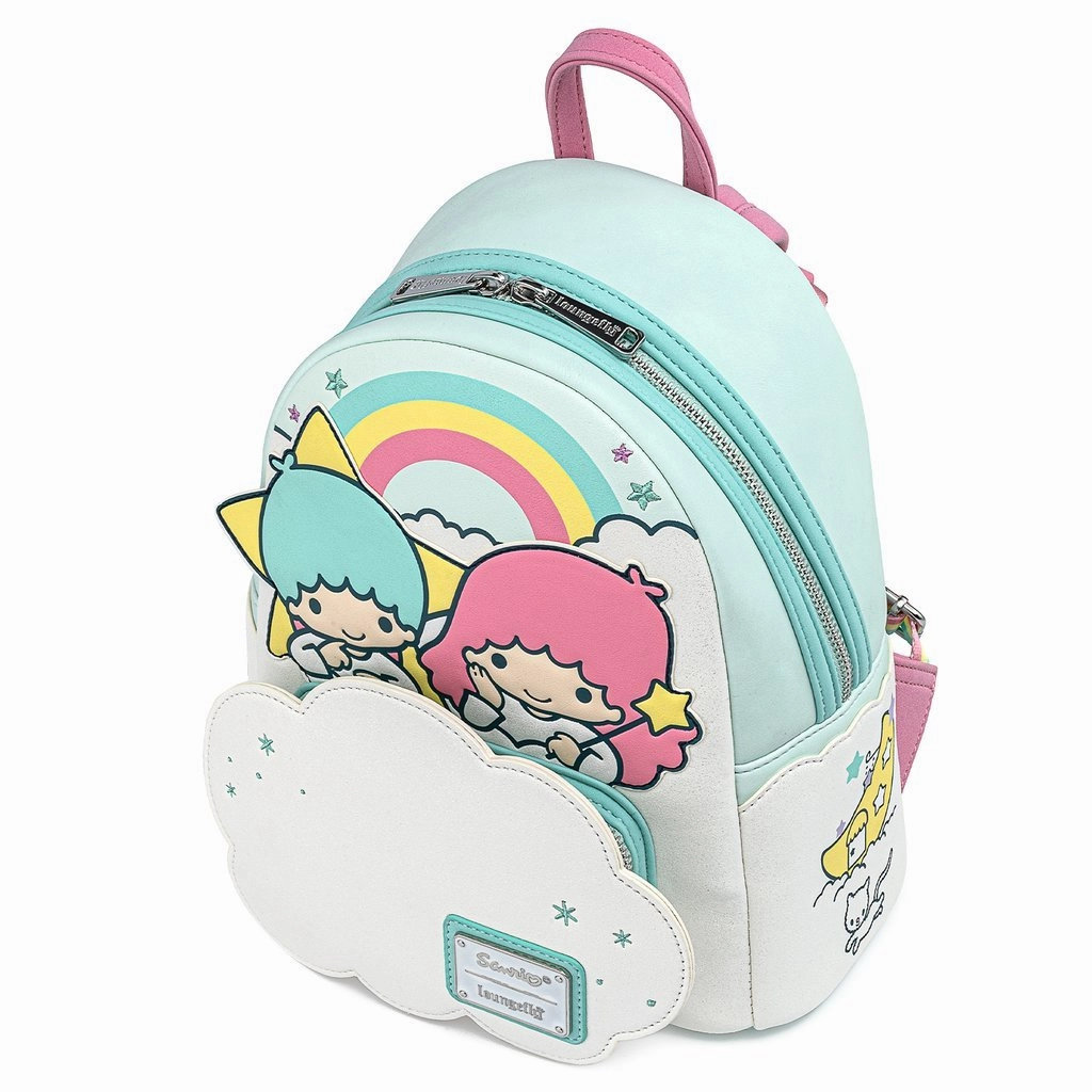 Loungefly x Sanrio Little Twin Stars Two Stars on Cloud Mini Backpack