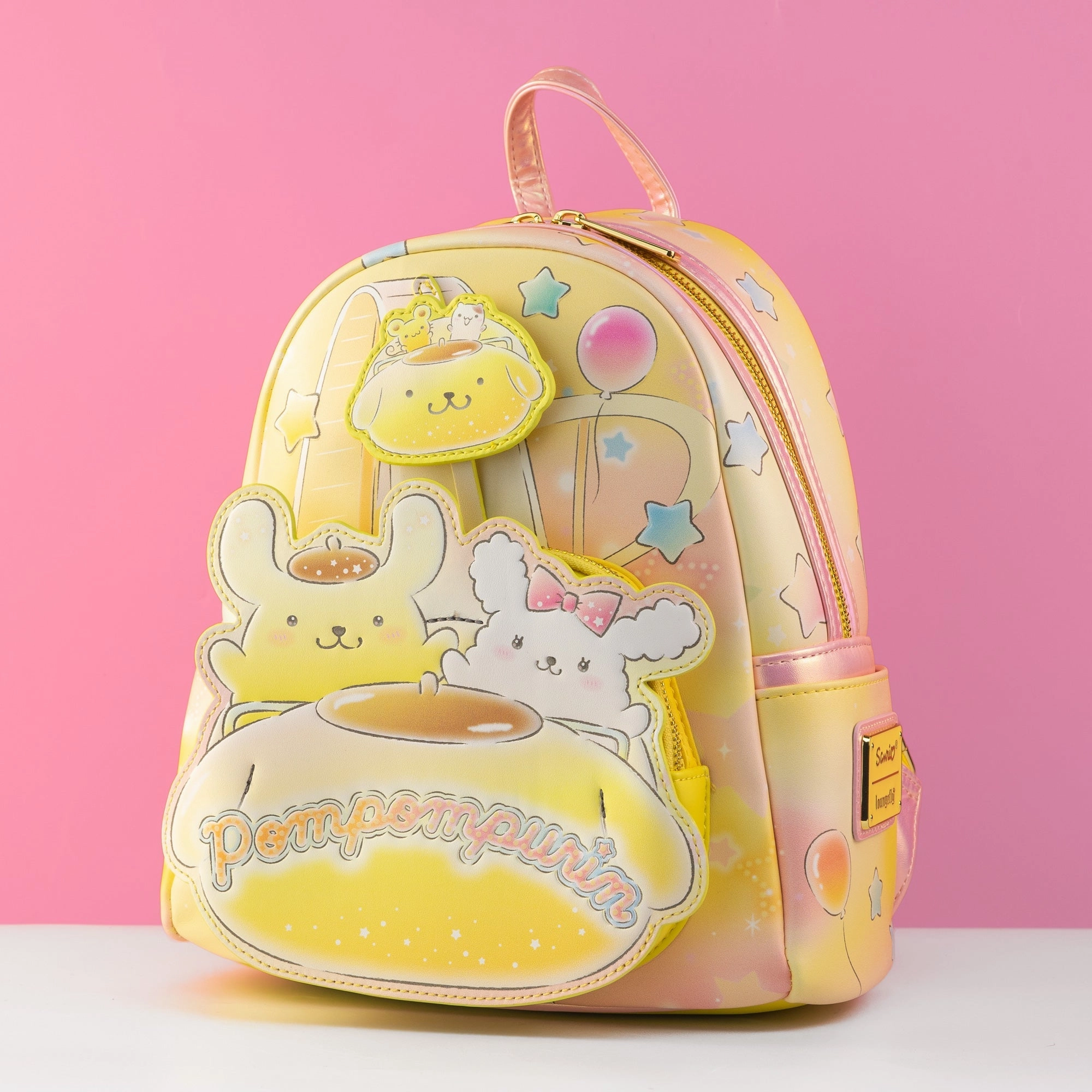 Loungefly x Sanrio Pompompurin Carnival Mini Backpack