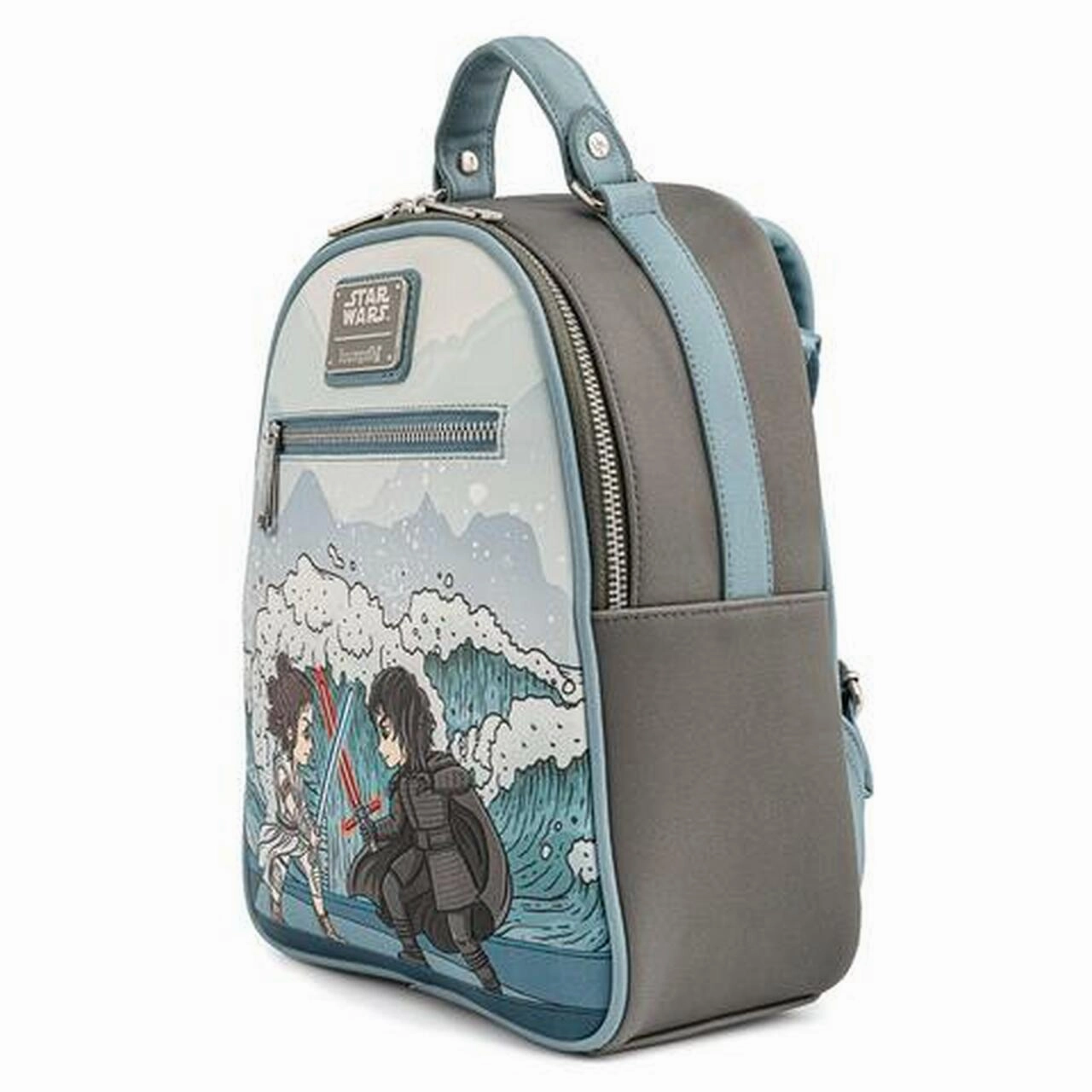 Loungefly x Star Wars Kylo Ren and Rey Mixed Emotions Mini Backpack