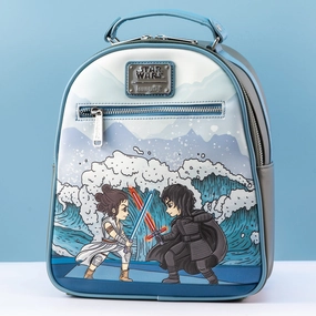Loungefly x Star Wars Kylo Ren and Rey Mixed Emotions Mini Backpack