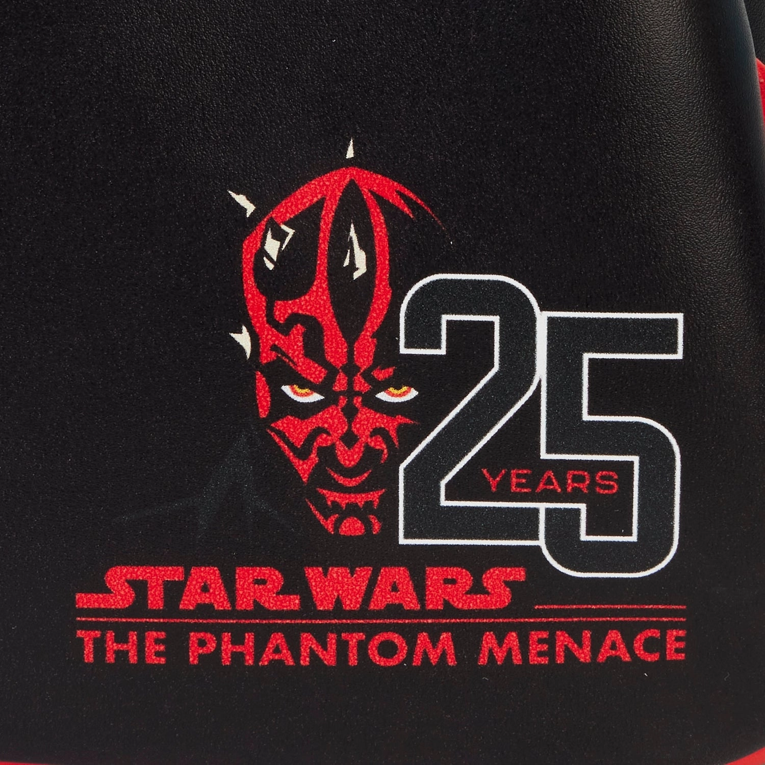 Loungefly x Star Wars Phantom Menace 25th Anniversary Darth Maul Cosplay Mini Backpack