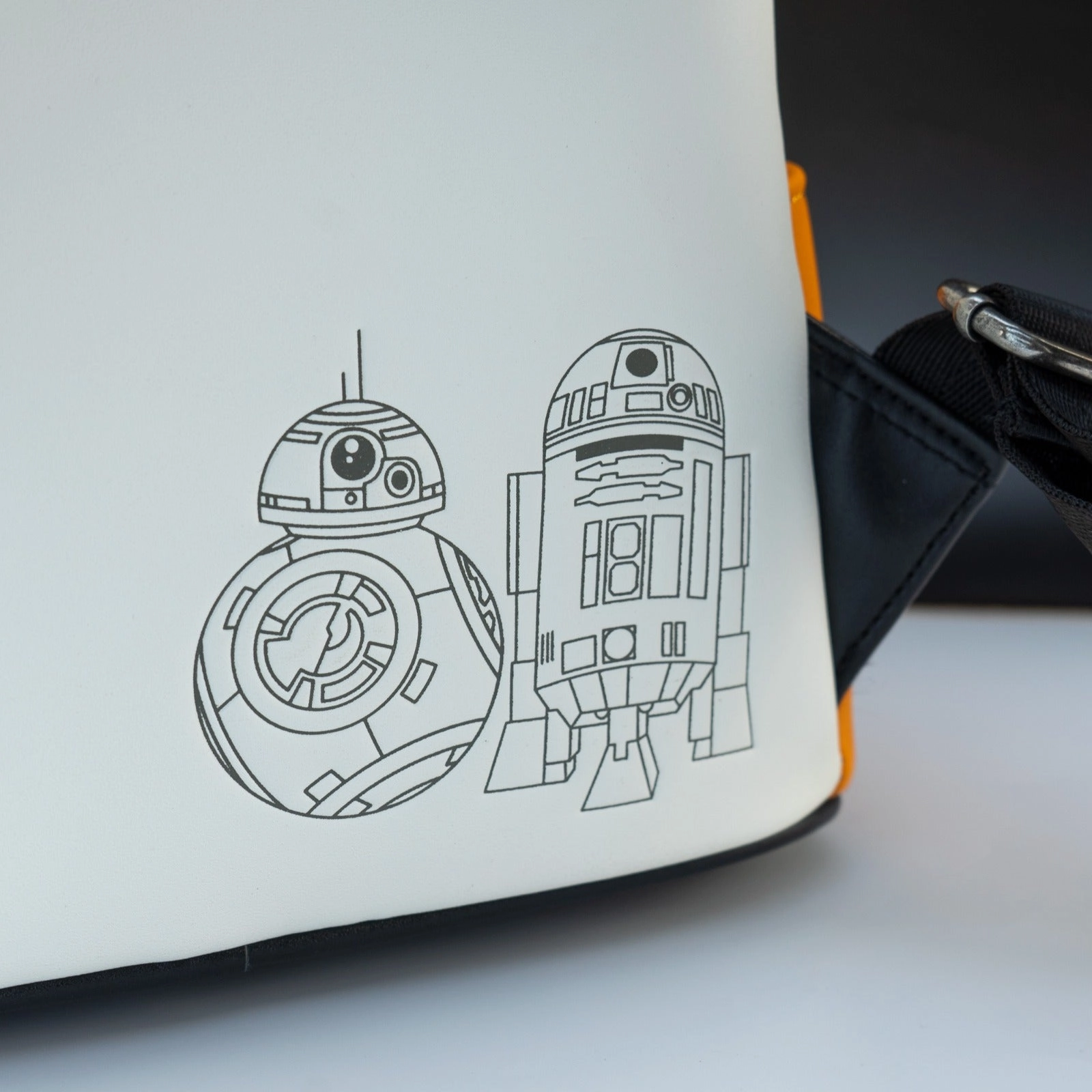 Loungefly x Star Wars R2-D2 and BB-8 Droids Light Up Mini Backpack