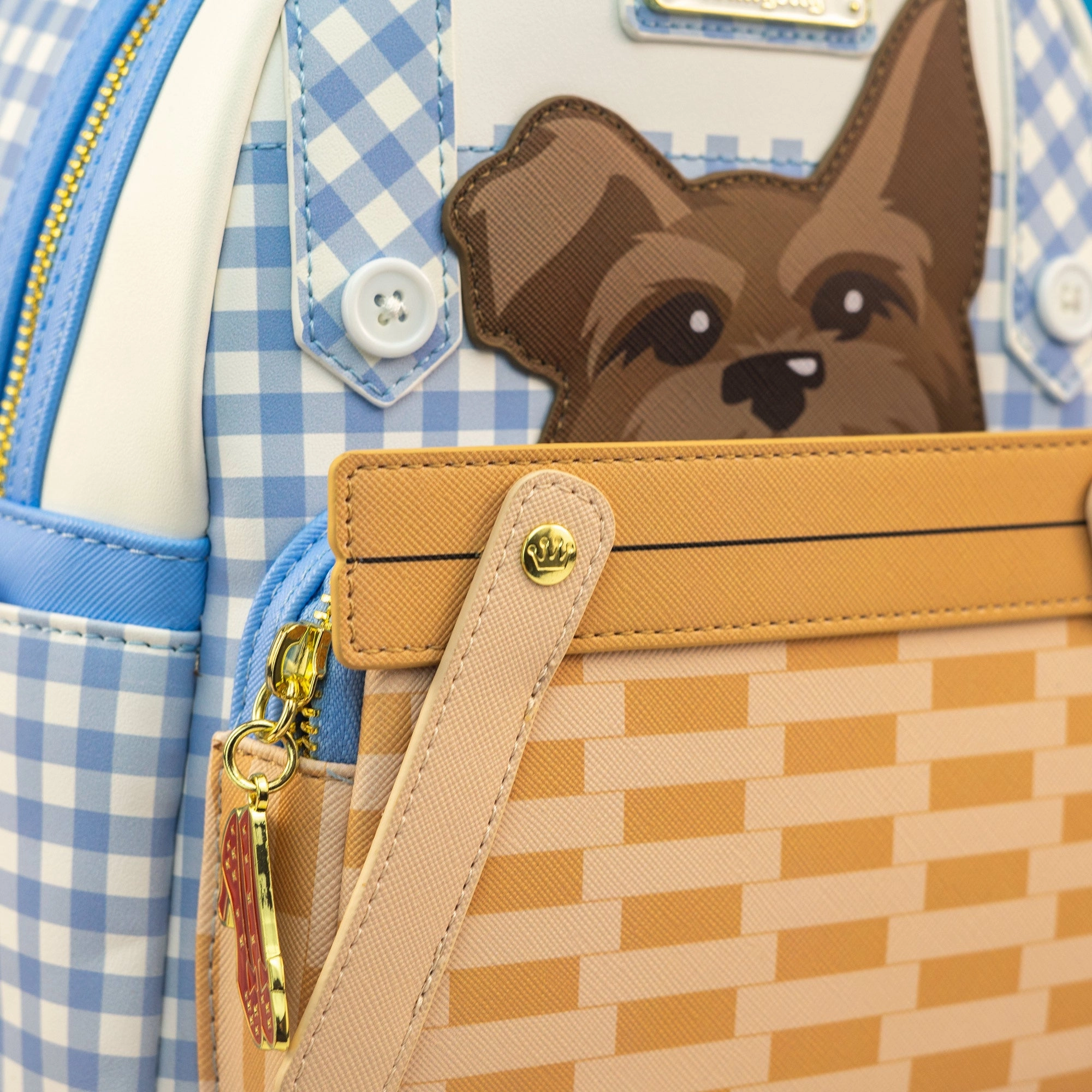 Loungefly x The Wizard of Oz Dorothy with Toto Cosplay Mini Backpack