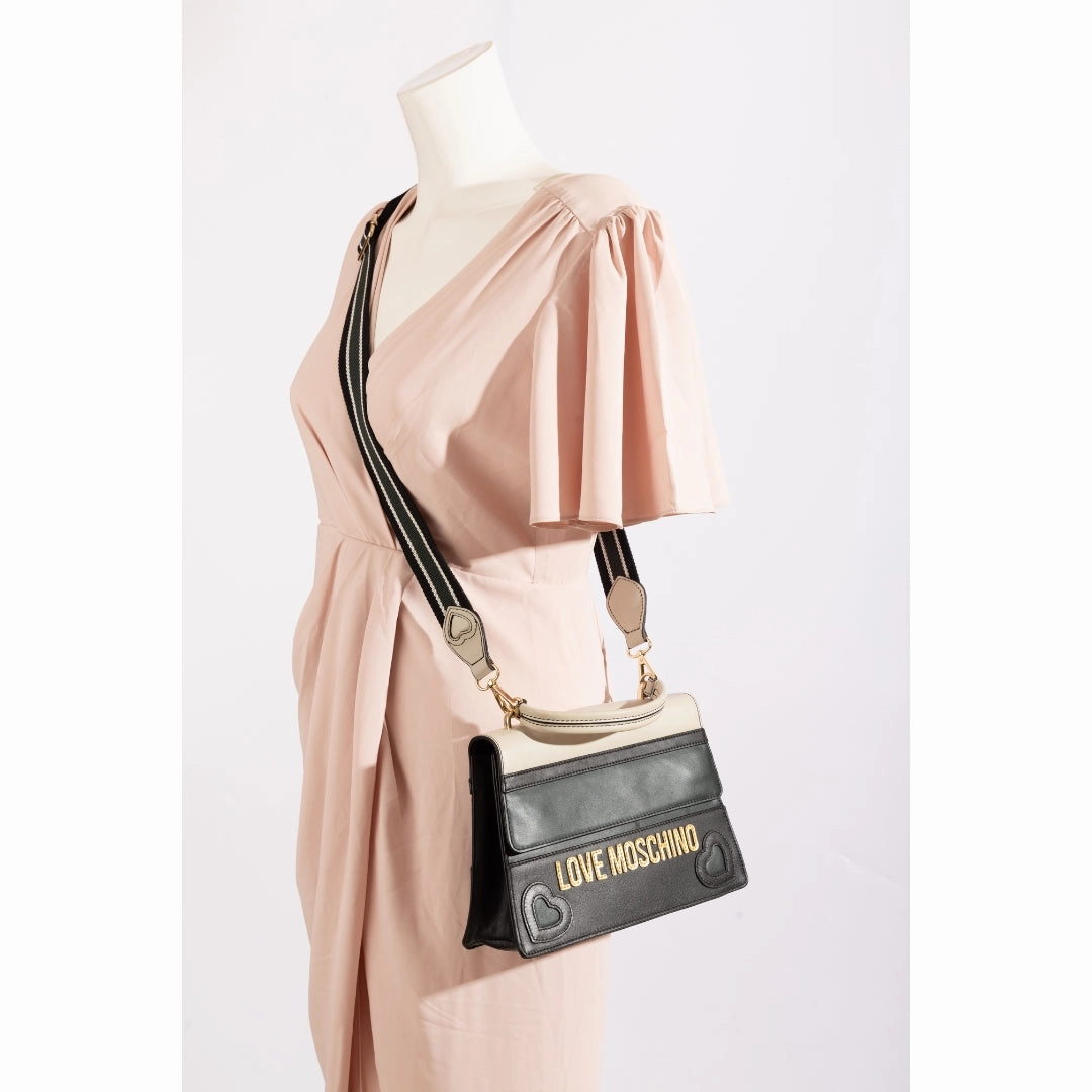 Love Moschino Patch-work Satchel