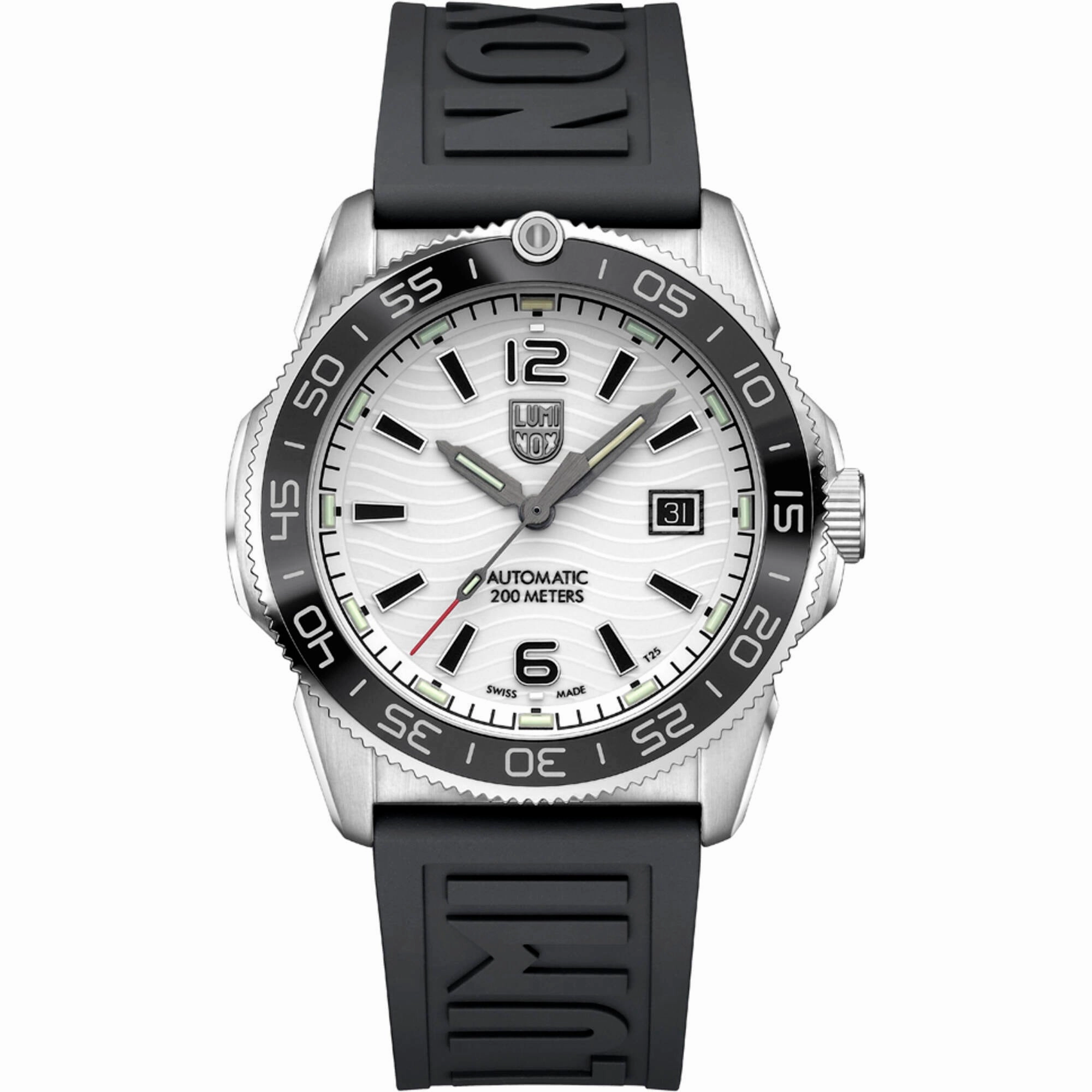 Luminox Men's Watch - Pacific Diver Automatic White Dial Rubber Strap | XS.3101.H