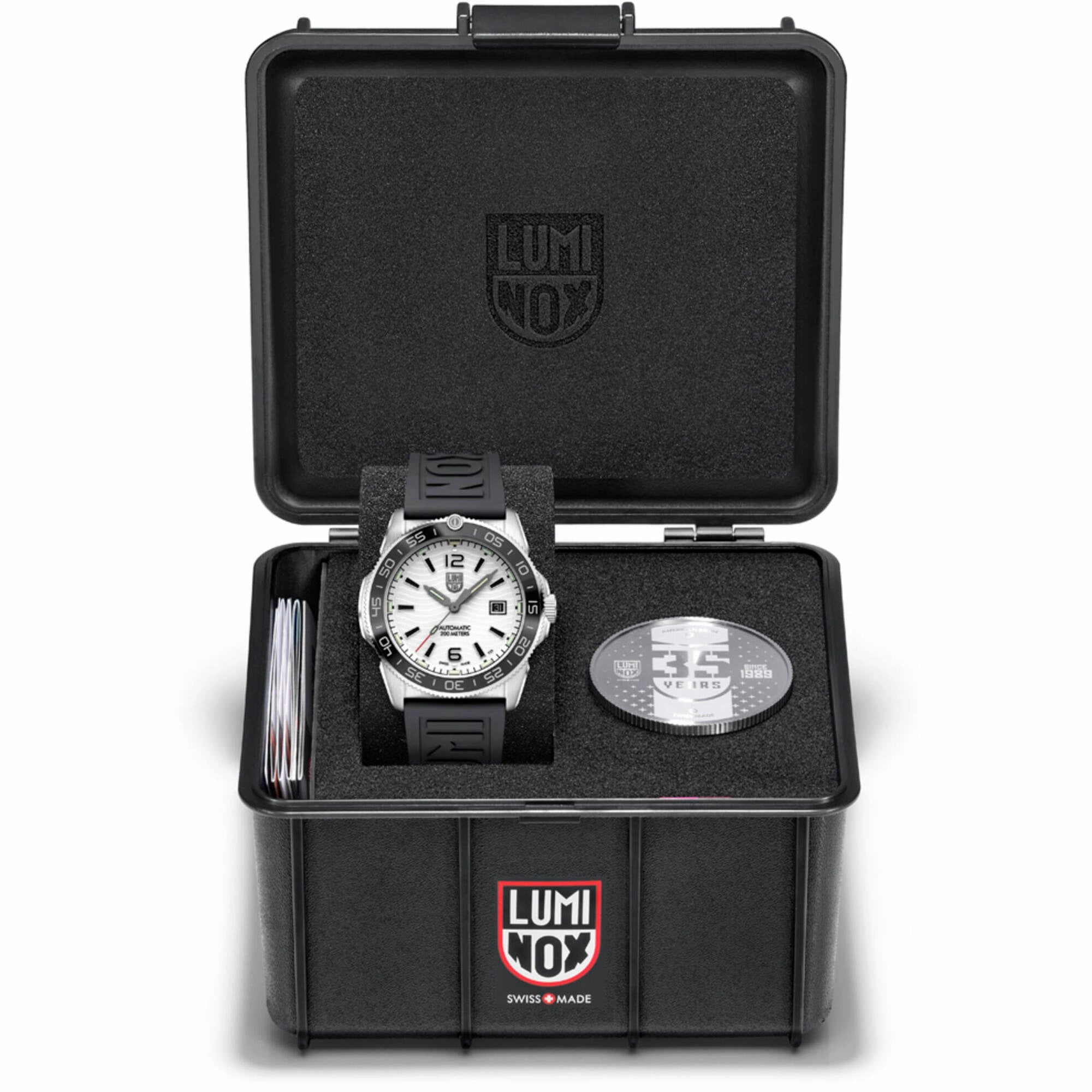 Luminox Men's Watch - Pacific Diver Automatic White Dial Rubber Strap | XS.3101.H