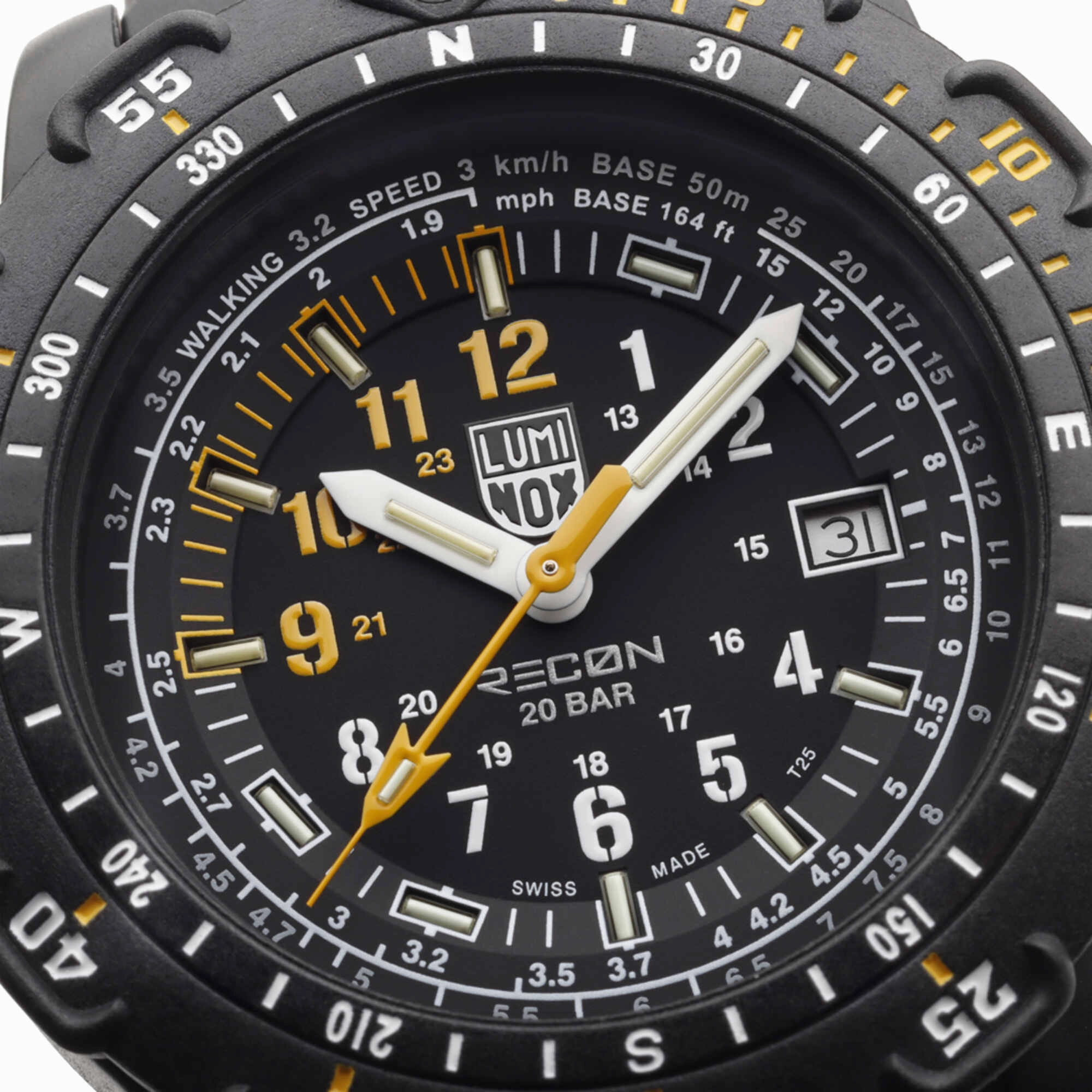 Luminox Men's Watch Set - Recon Point Man Rotating Bezel Black Strap | XL.8825.H.SET