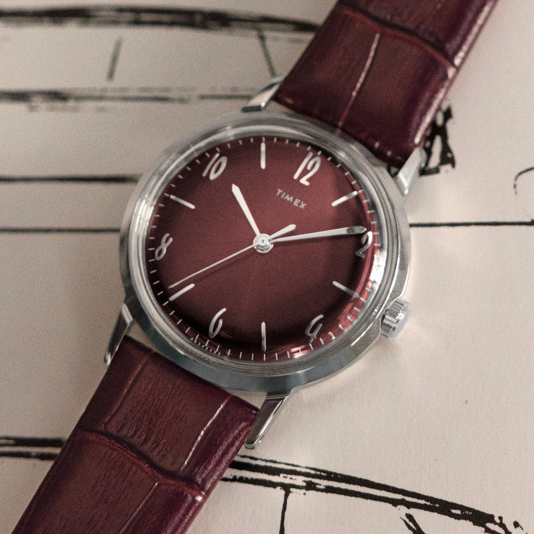 Marlin  34mm Leather Band