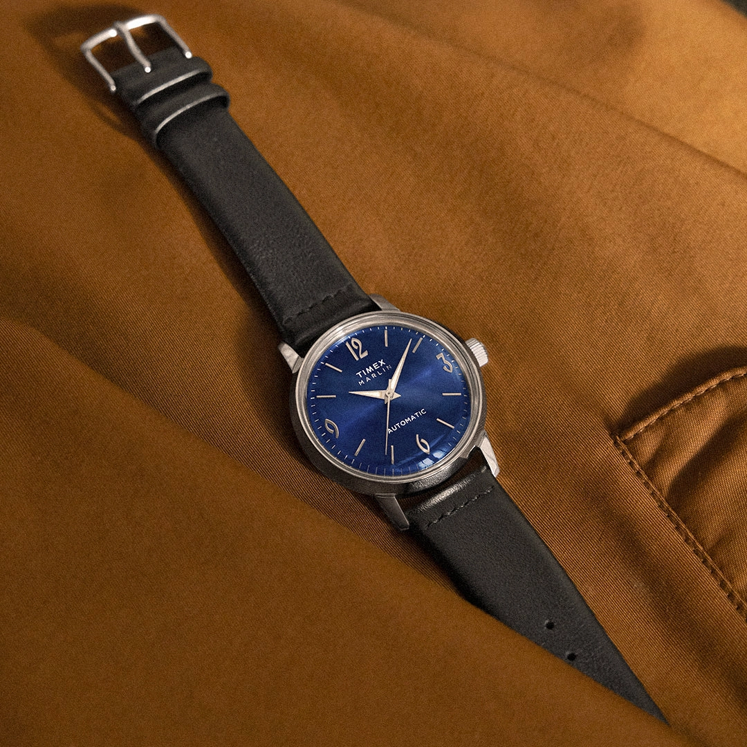 Marlin Automatic 40mm Leather Band