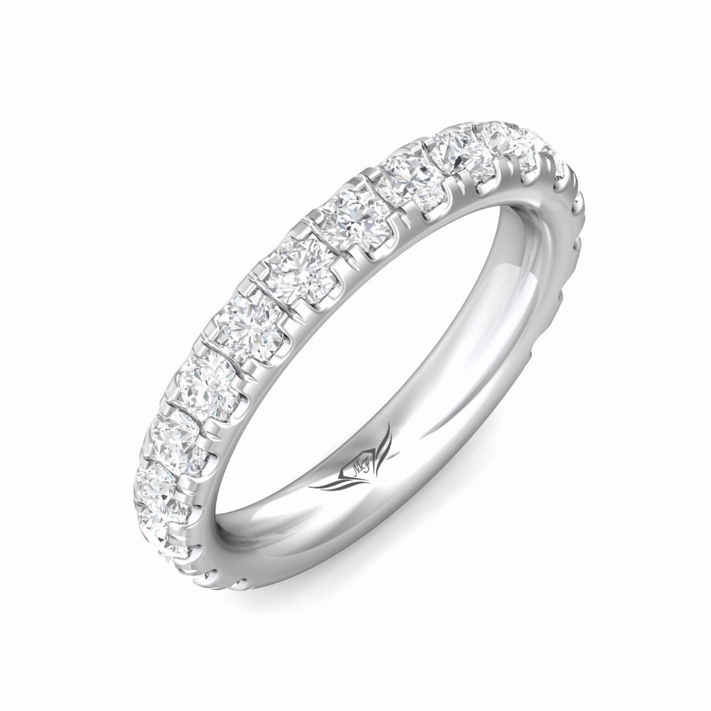 Martin Flyer 14k Diamond Wedding Band