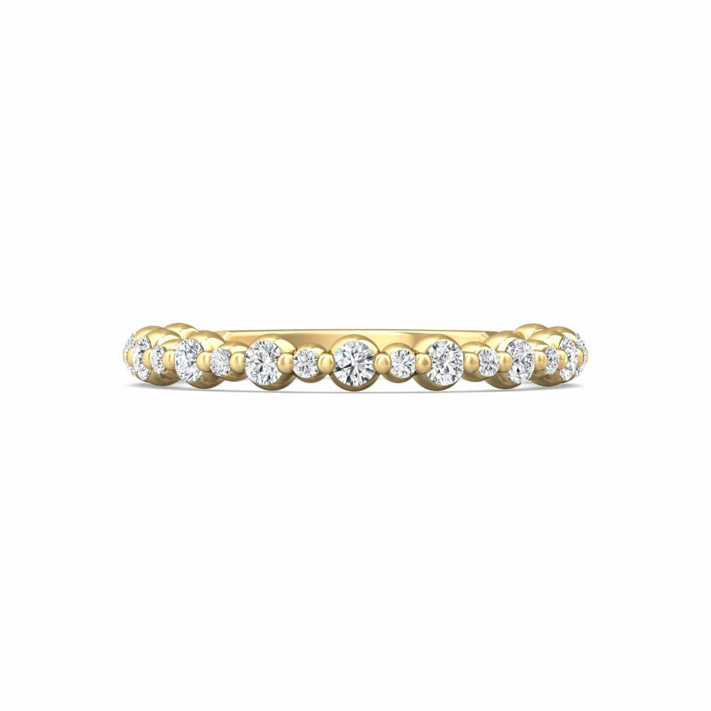 Martin Flyer 14k Diamond Wedding Band