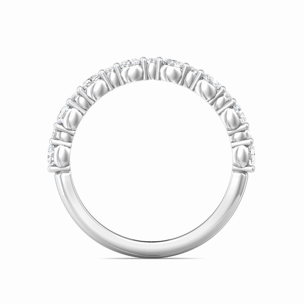 Martin Flyer 14k Round Diamond Wedding Band